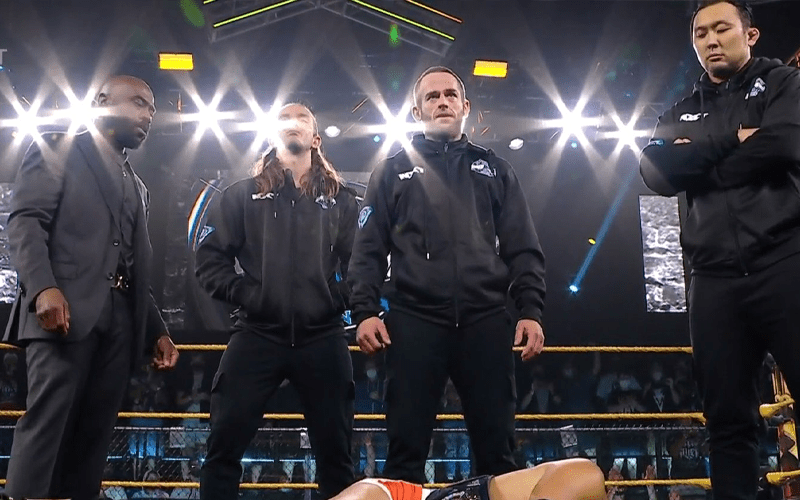 New Diamond Mine Stable Invades Closing Of WWE NXT This Week