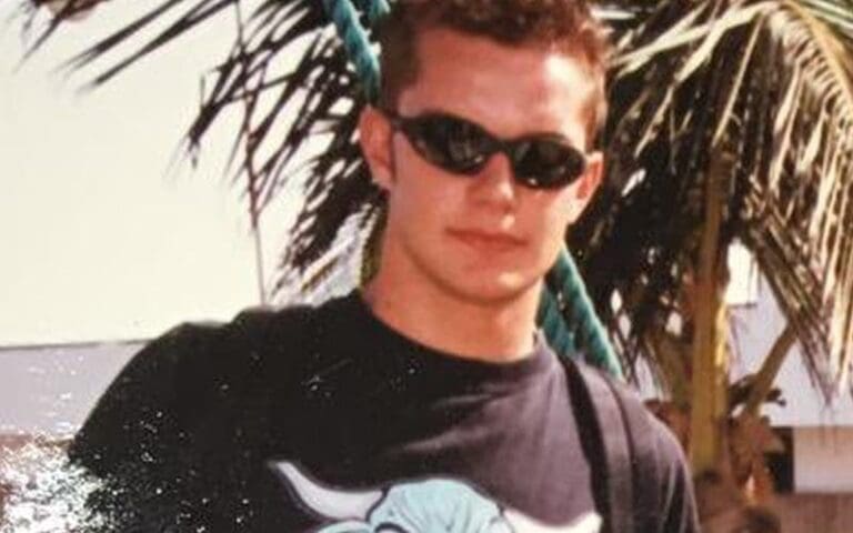 Finn Balor Posts Throwback Photo Of Himself Wearing A Rock T-Shirt & Fanny Pack