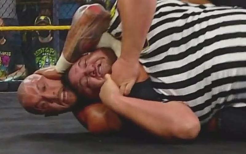 Karrion Kross Chokes Out Samoa Joe On WWE NXT