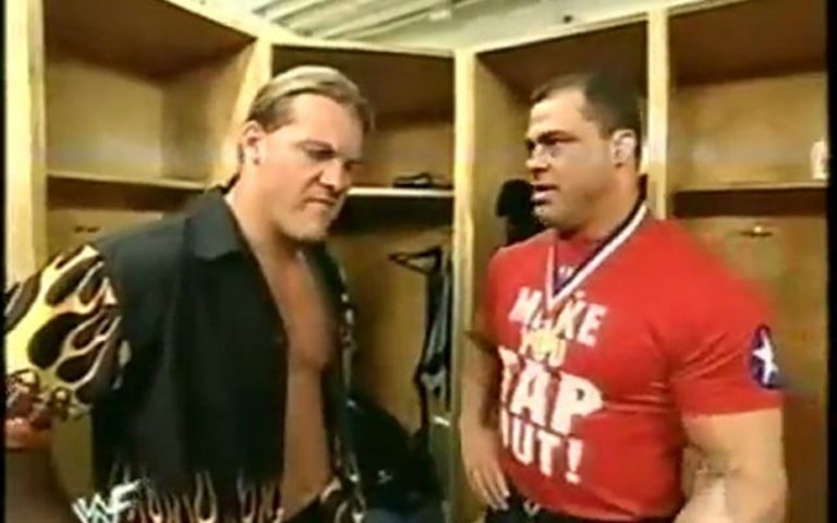 Kurt Angle Thinks Chris Jericho Was Jealous Of His Meteoric Rise In WWE