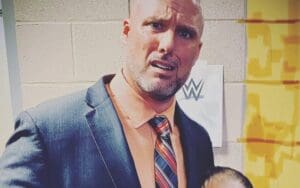 Adam Pearce Post Hilarious Photo Where Baron Corbin Asked Him For Cash