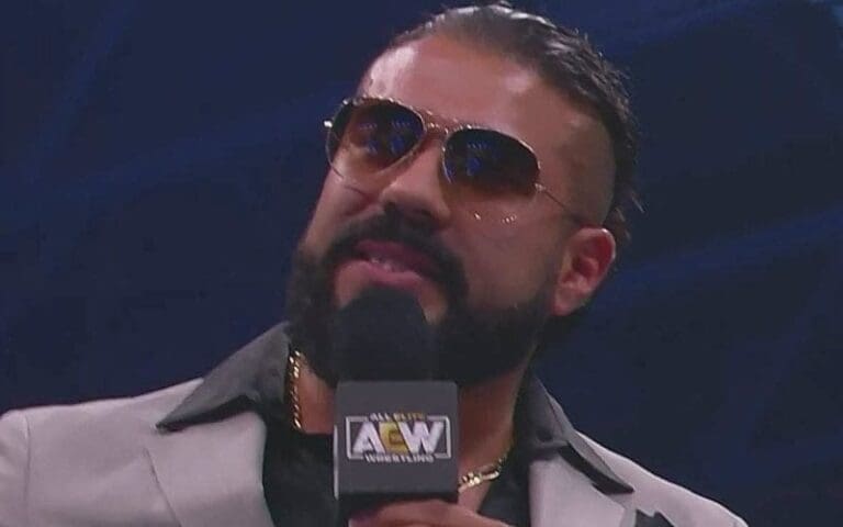 Chavo Guerrero Jr. Debuts For AEW As Andrade's Executive Consultant