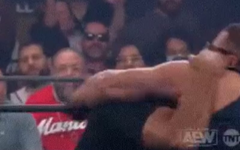 Fan Rushes The Ring At AEW Road Rager