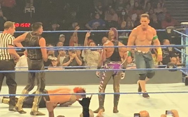 John Cena Wrestles After WWE SmackDown