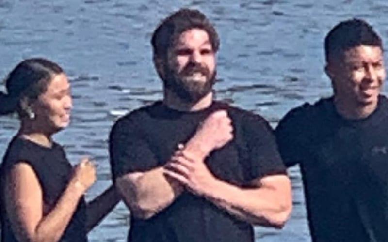 Joey Ryan Shares Photos From His Baptism On Sunday