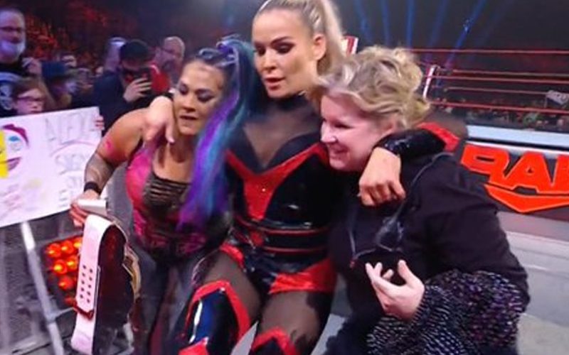 Natalya Possibly Injured During WWE RAW