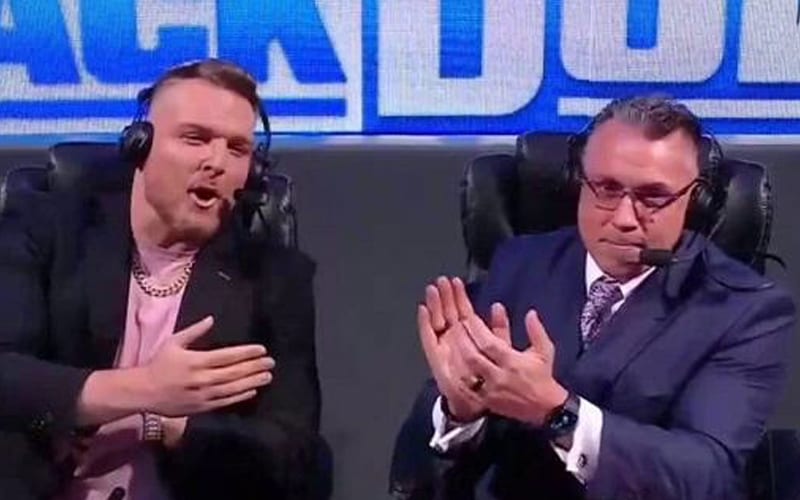 Pat McAfee Claims Michael Cole Could Call A Match With A Bag As His Partner