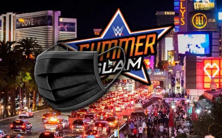 Mask Mandate Issued For Las Vegas Home Of WWE SummerSlam