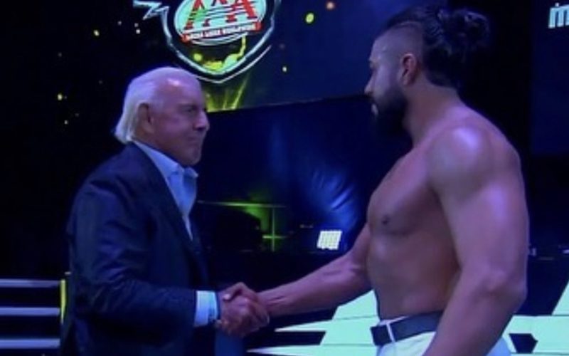 Andrade Says He Couldn’t Have Ever Imagined Having Ric Flair In His Corner