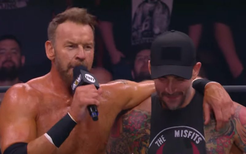 AEW Drops Video Of CM Punk & Christian Cage Having Fun After Rampage
