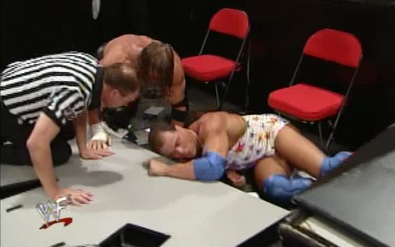 Kurt Angle Was Legitimately Knocked Unconscious After Botched Pedigree From Triple H