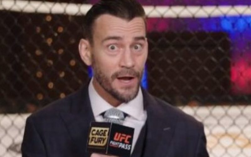 CM Punk Drops Huge ‘All Elite’ Tease While Doing MMA Commentary
