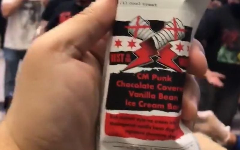 AEW Fans Were Really Given CM Punk Ice Cream Bars After Rampage