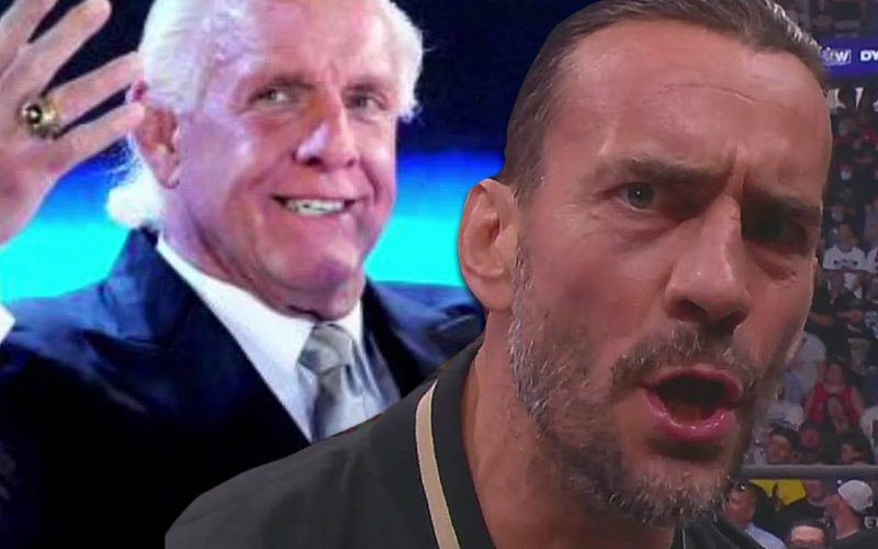 Ric Flair Paid Close Attention To CM Punk During AEW Dynamite This Week