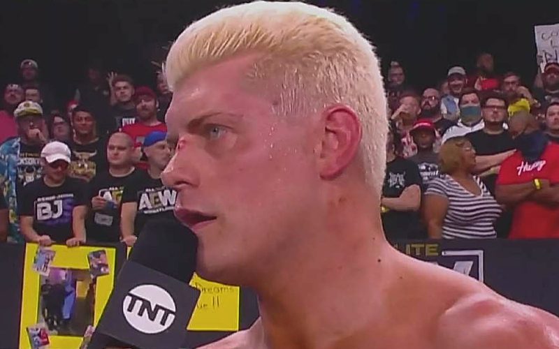 Cody Rhodes Hints At Retirement During AEW Dynamite