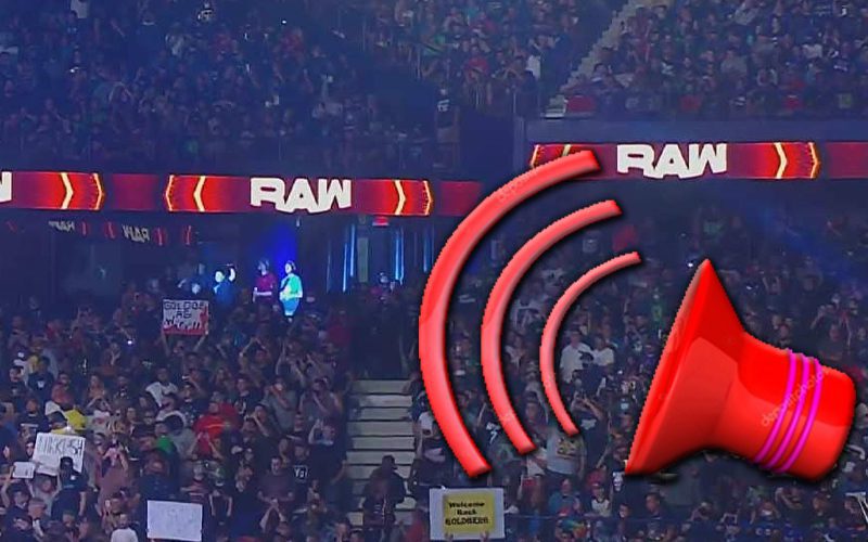 Proof WWE Piped In Crowd Noise During RAW