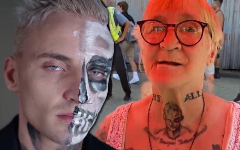 Woman Gets Darby Allin Tattoo On Her Entire Neck