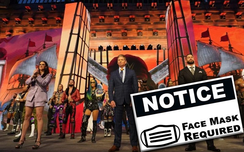 WWE Issues 24/7 Mask Mandate For All Superstars