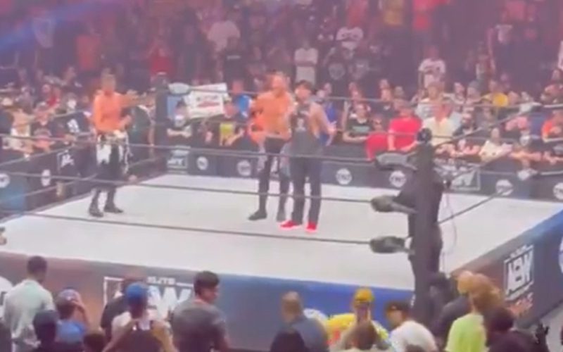CM Punk Cuts Promo After AEW Dynamite