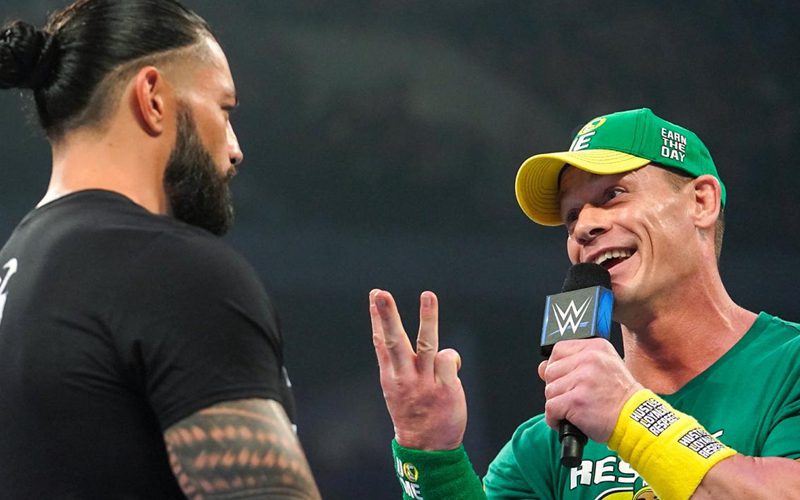 John Cena & Roman Reigns Did Not Rehearse Their Segment On WWE SmackDown