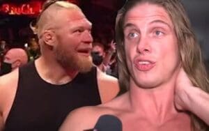 Matt Riddle Doesn't Think He'll Ever Have A Match With Brock Lesnar