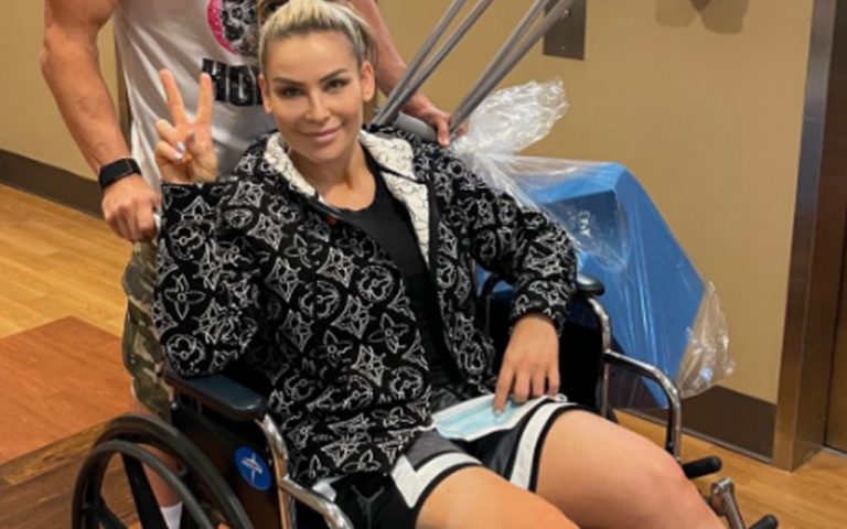 Natalya Already Ditched Her Crutches 3 Days After Surgery