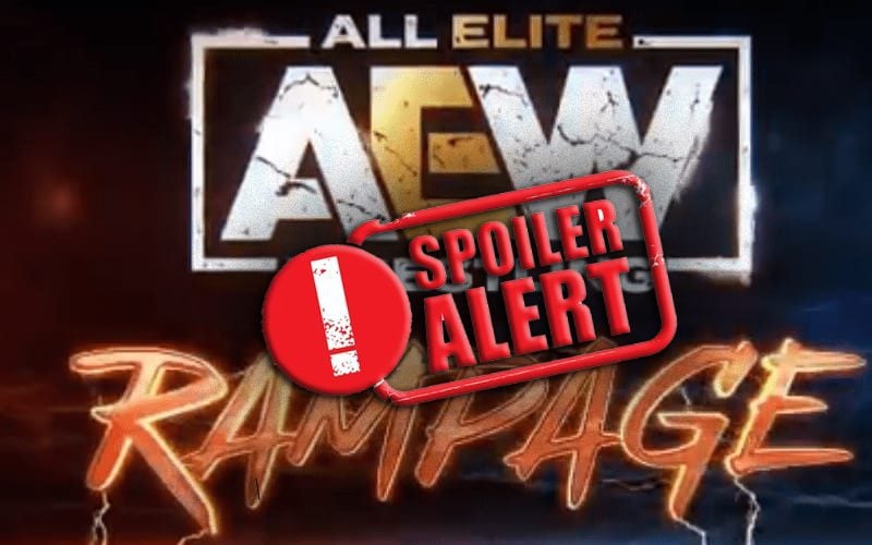 AEW Rampage Spoilers For September 1st, 2023