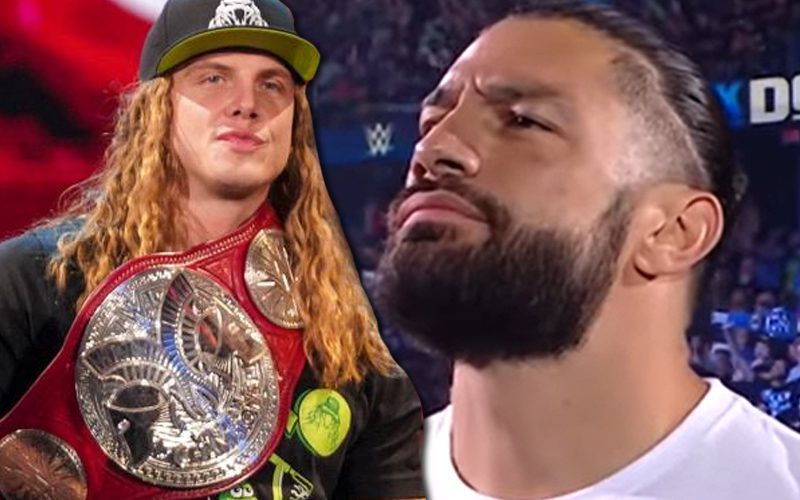 Matt Riddle Has Heat In WWE Over Comments About Roman Reigns