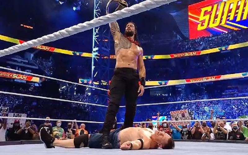 Roman Reigns Takes Credit For RecordBreaking SummerSlam Numbers