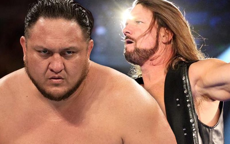 Samoa Joe Wants To Face AJ Styles In WWE NXT