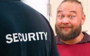 WWE Confiscated Bray Wyatt Sign During SummerSlam