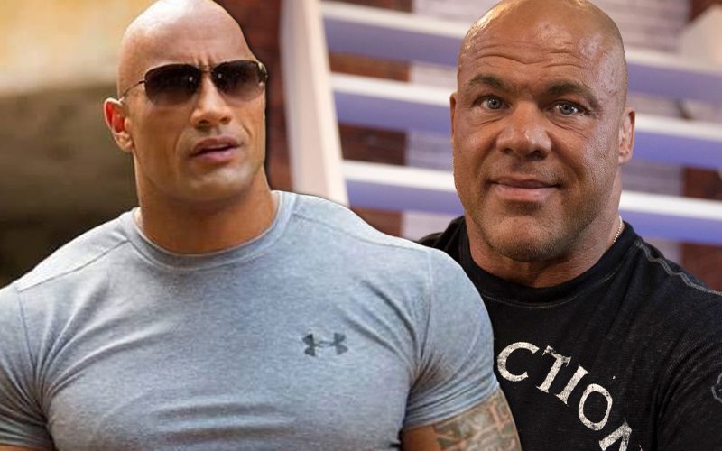 Kurt Angle Says He Took A Backseat To The Rock In WWE