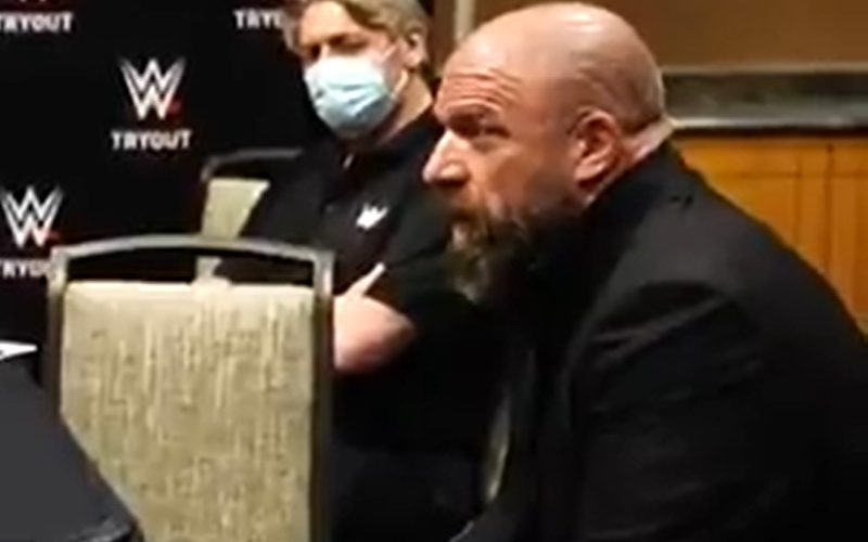 WWE Drops Video Of Triple H Offering Contracts To Las Vegas Tryout Attendees