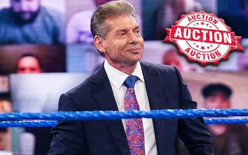 WWE Selling 1-Of-A-Kind Vince McMahon Merchandise At Auction
