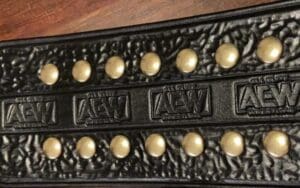 AEW's Belt Manufacturer Teases A Brand New Title