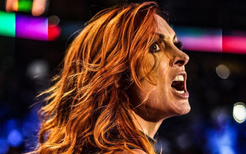 Becky Lynch Yells At Young Fan For Hitting Her With Bianca Belair’s Hair