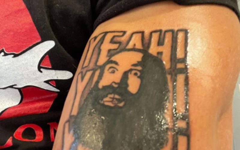 Fandango Gets Amazing Brodie Lee Tattoo In Touching Tribute