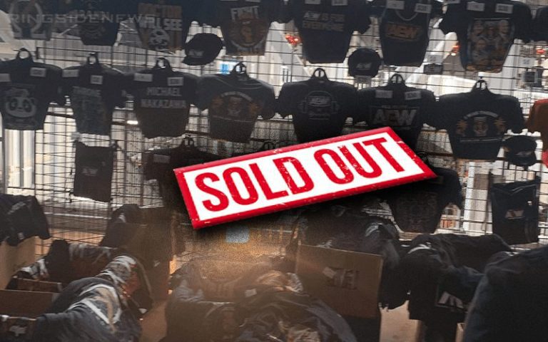 AEW Unloaded An Incredible Amount Of Merchandise At All Out