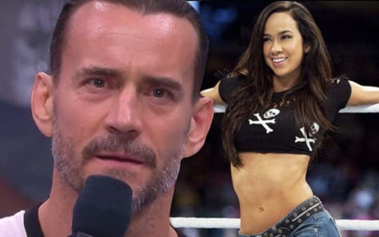 CM Punk Shuts Down Rumors Of AJ Lee Joining AEW