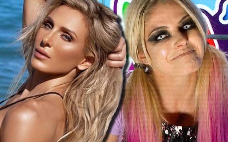 Alexa Bliss Trolls Charlotte Flair Bikini Own Photo