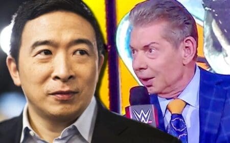 WWE Targeted By Andrew Yang As He Promises To Make Vince McMahon Pay WWE Targeted By Andrew Yang As He Promises To Make Vince McMahon Pay