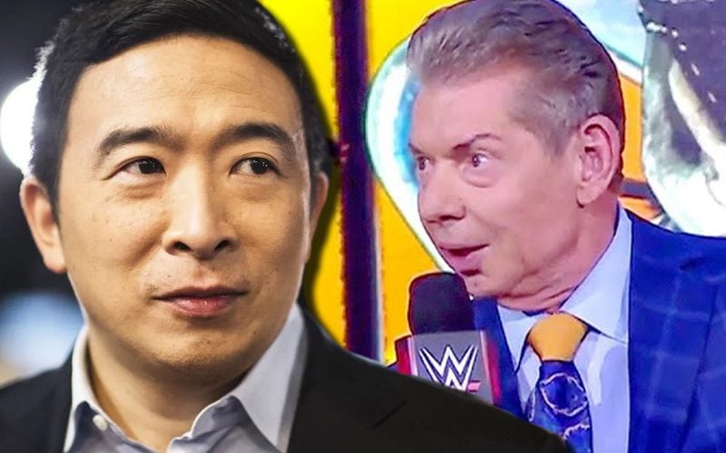 WWE Targeted By Andrew Yang As He Promises To Make Vince McMahon Pay