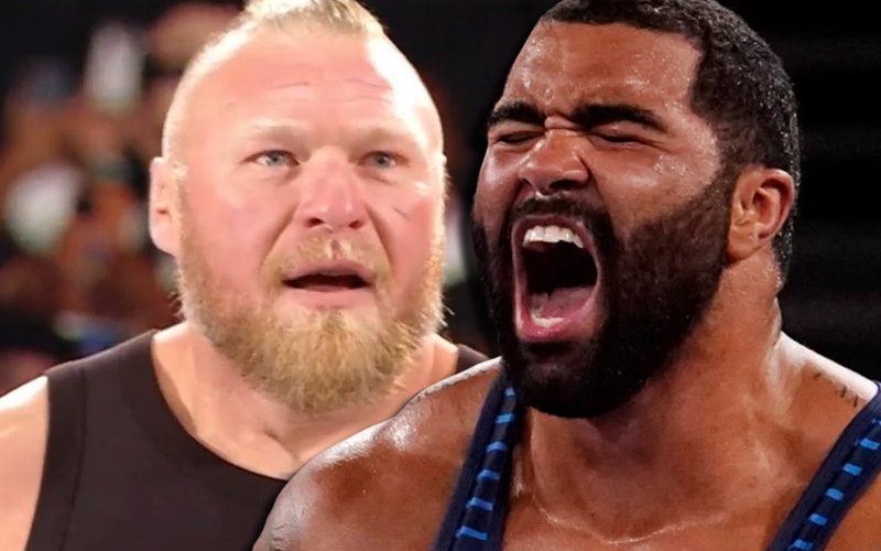 Gable Steveson Teases Brock Lesnar Match After WWE Day 1