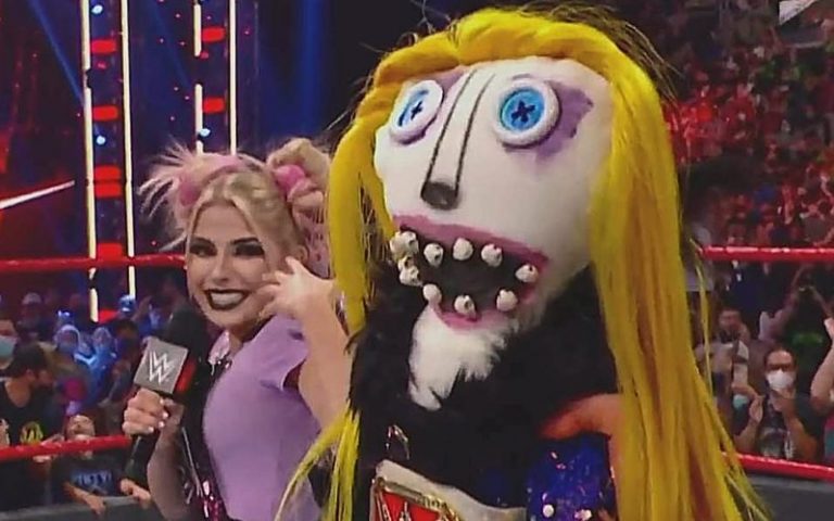 WWE Already Selling Creepy Charlotte Flair Doll From RAW