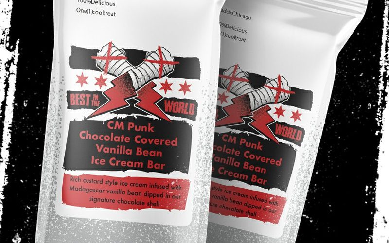 CM Punk Ice Cream Bars Are Coming Back For AEW All Out
