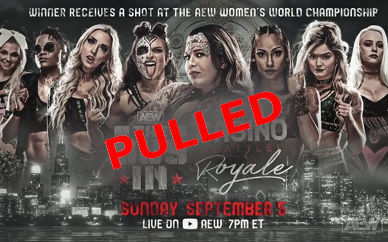 AEW Pulls Competitor From Women’s Casino Battle Royale Match At All Out