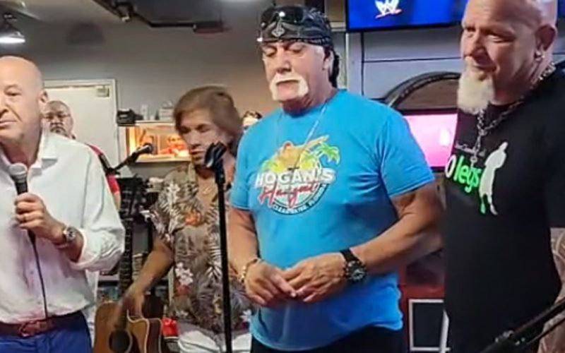 Hulk Hogan Having Problems Getting Around In New Video