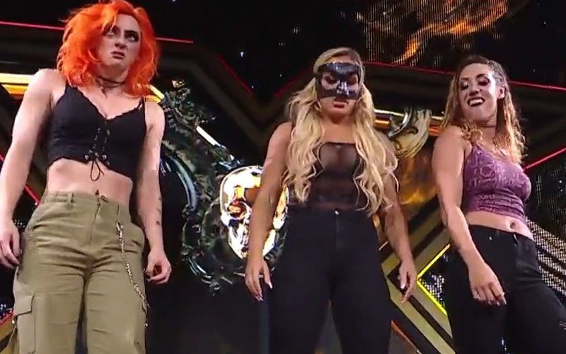 Mandy Rose Now Wearing A Mask On WWE NXT