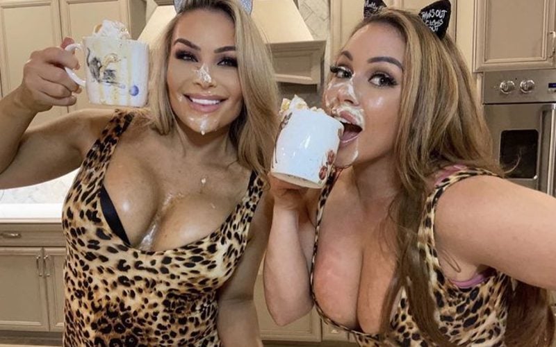 Natalya & Sister Jenni Get Messy With Pumpkin Spice Lattes