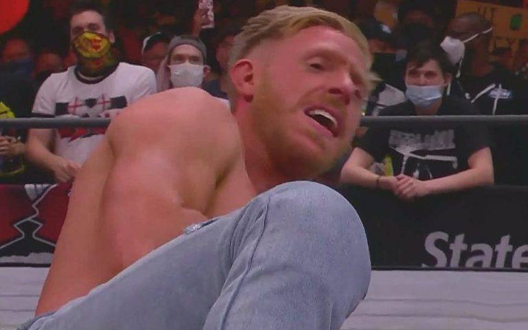 Orange Cassidy Injured During AEW Face Of The Revolution Ladder Match